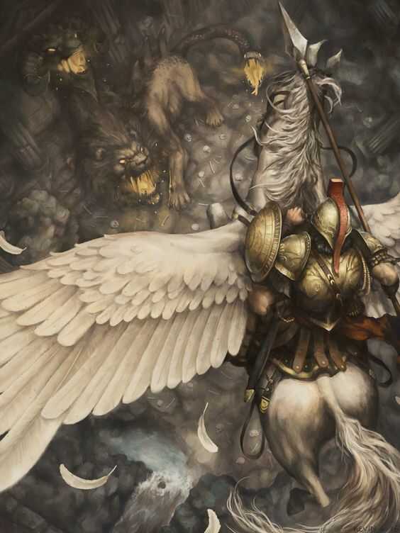 Belerofonte y Pegaso