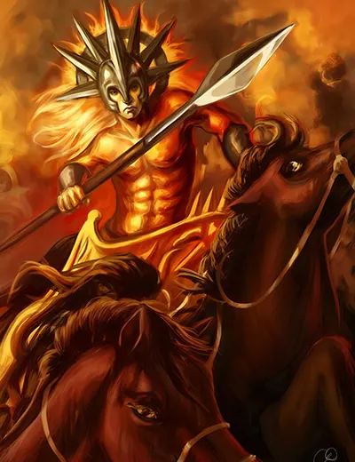 Helios Dios del Sol