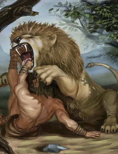 el león de nemea historia