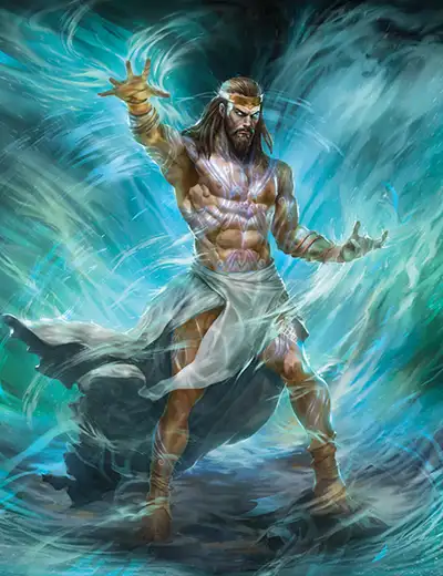 Poseidón dios del mar