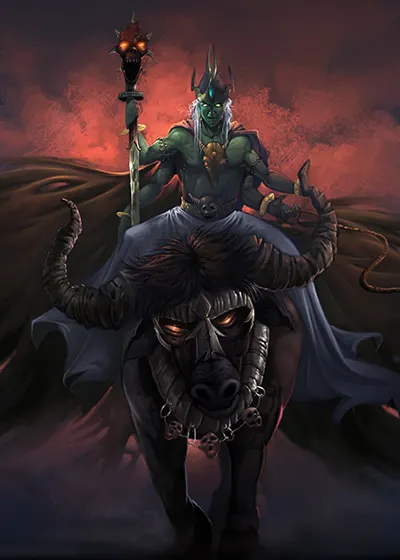 Guardian del inframundo hindú