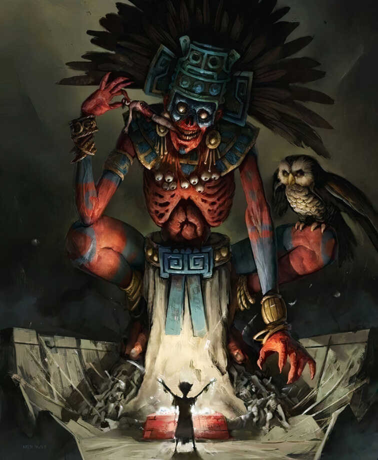 mictlantecuhtli dios mexica